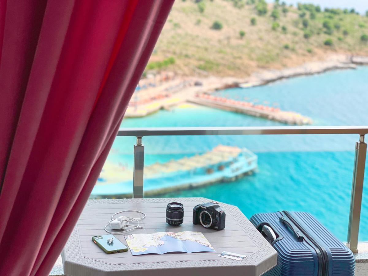 Mucobega Hotel 2 Sarande Bagian luar foto