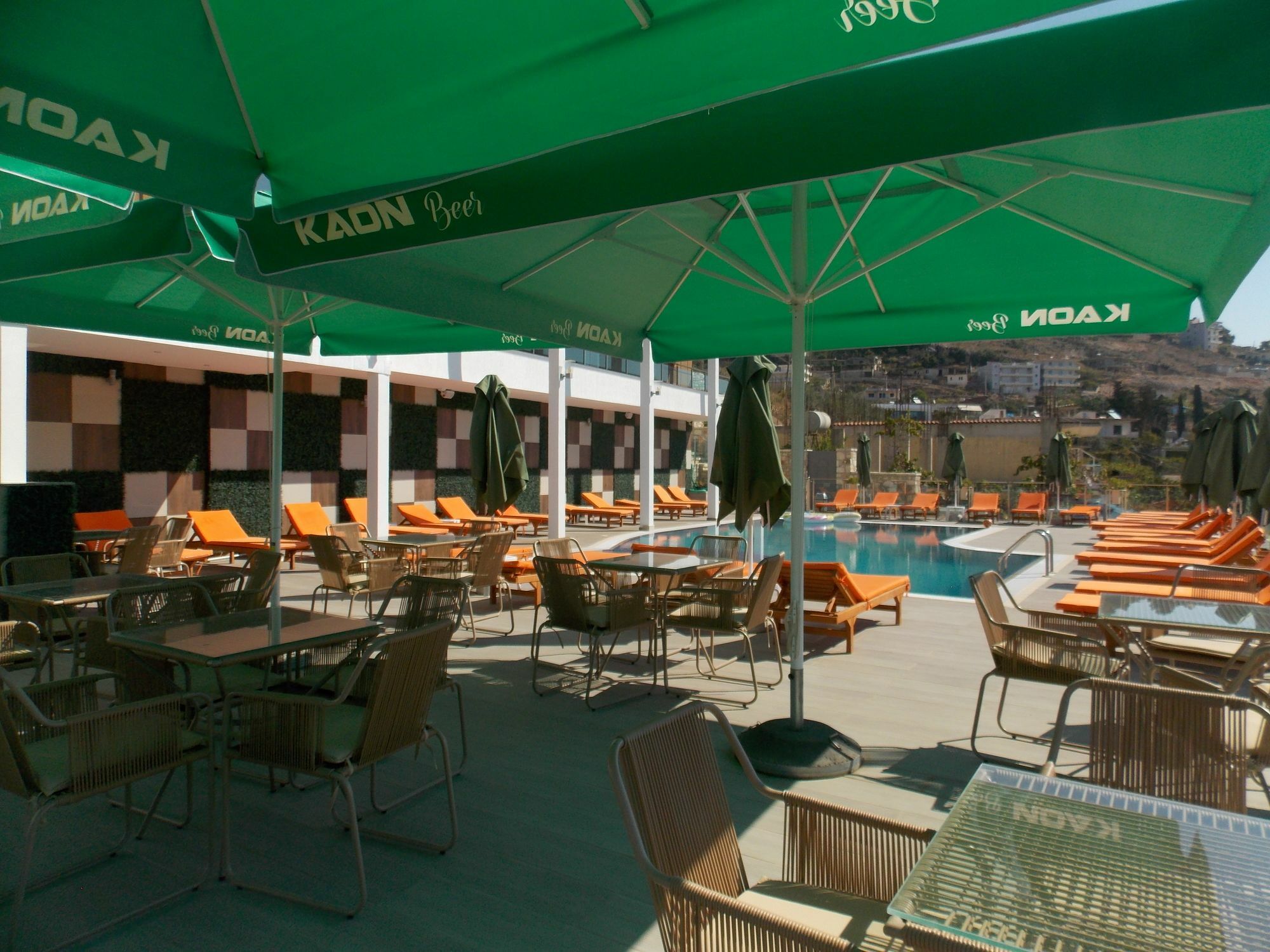Mucobega Hotel 2 Sarande Bagian luar foto